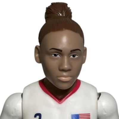 Image showing  Sockers USWNT Rodman 8" Collectible Soccer Action Figure