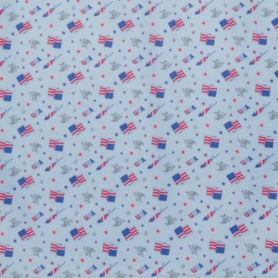 Image showing  Americana Fireworks Graphic Polo