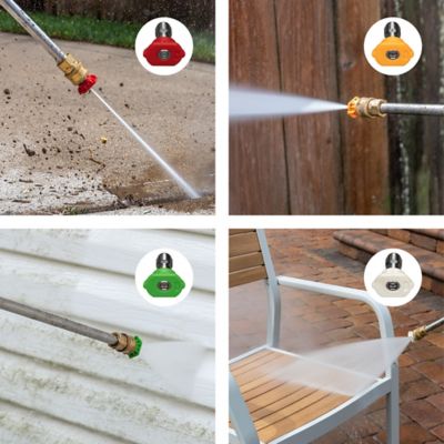 Image showing 5 th Westinghouse 5 pc. Quick Connect Pressure Washer Nozzle Kit, 1/4 in. Universal Fit for Gas & Electric Pressure Washers