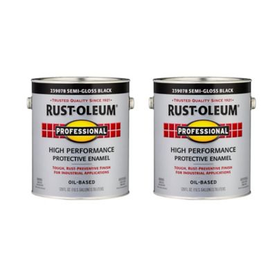 Rust-Oleum Professional High Performance Protective Enamel, Semi-Gloss, 2 pk.