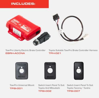 Image showing  Tow-Pro Liberty Trailer Brake Control Kit for Toyota models, CIKTP-NA-004