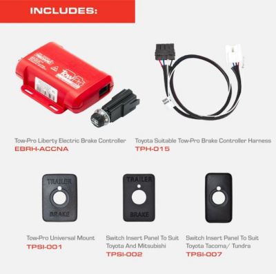 Image showing  Tow-Pro Liberty Trailer Brake Control Kit for Toyota Tacoma/Tundra, CIKTP-NA-003