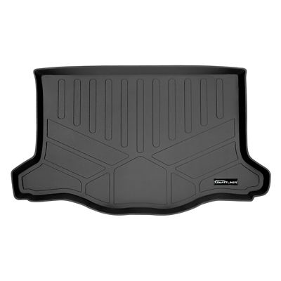SMARTLINER Cargo Custom Fit Floor Liners Compatible with 2014-2018 Mazda 3 Sedan, Gasoline, Does Not Fit Hatchback