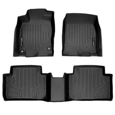 SMARTLINER 2 Rows Custom Fit Floor Liners Compatible with 2023-2025 Land Rover Range Rover Sport, Hybdrid