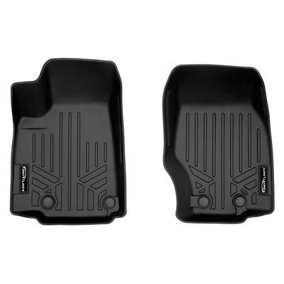 SMARTLINER 1st Row Custom Fit Floor Liners for 2018-2023 Toyota Tacoma Access and Double Cab, Gasoline, Manual Transmission