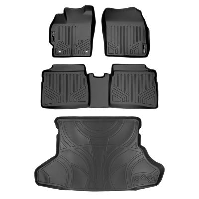 SMARTLINER 1st Row Custom Fit Floor Liners Compatible with 2015-2020 GMC Yukon XL, Gasoline