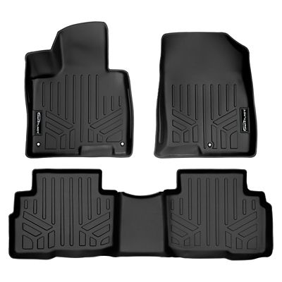 SMARTLINER 3 Rows Custom Fit Floor Liners Compatible with 2013-2024 Toyota 4Runner 7 Passenger, Gasoline