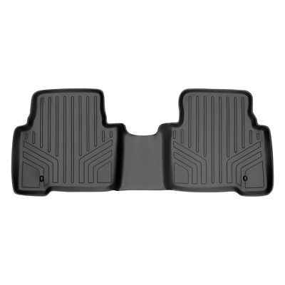 SMARTLINER 2 Rows Custom Fit Floor Liners Compatible with 2017-2025 Ford F350 Super Cab, Gasoline, Vinyl, Bench Seat,
