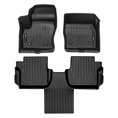 SMARTLINER Cargo Custom Fit Floor Liners Compatible with 2025-2025 Chevrolet BrightDrop EV, Electric, Fits Upper Cargo Deck