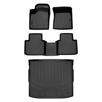 SMARTLINER 2nd Row Custom Fit Floor Liners Compatible with 2018-2025 Honda Odyssey, Gasoline