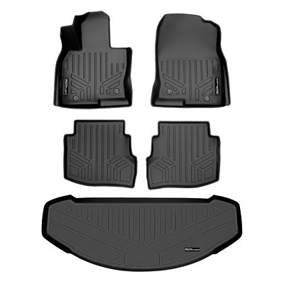 SMARTLINER 2 Rows Custom Fit Floor Liners Compatible with 2020-2025 Buick Encore GX, Gasoline, Fits FWD
