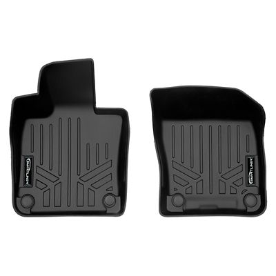 SMARTLINER 2nd Row Custom Fit Floor Liners for 2017-2025 Ford F450 Super Cab, Gasoline, or Vinyl, Fits 1st Row Bench Seats