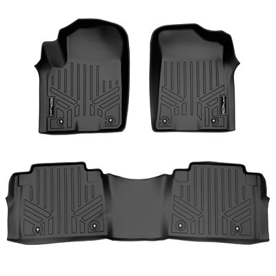 SMARTLINER 2nd Row Custom Fit Floor Liners for 2020-2025 Land Rover Defender 110, Gasoline, 5 Passenger, Without 3rd Row