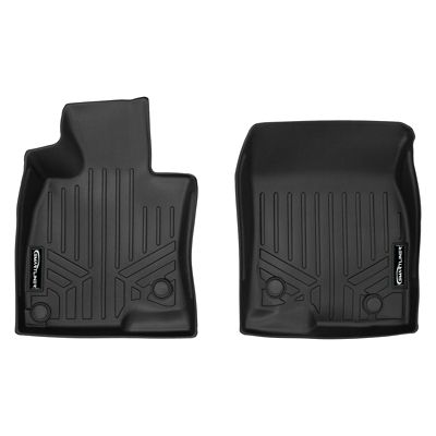 SMARTLINER 3 Rows Custom Fit Floor Liners for 2021-2025 Ford Bronco Sport, Gasoline, Cargo Fits Full-Size SpAre Tire