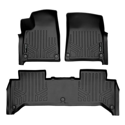 SMARTLINER Cargo Custom Fit Floor Liners Compatible with 2007-2017 Lincoln Navigator 7 Passenger and 8 Passenger, Gasoline