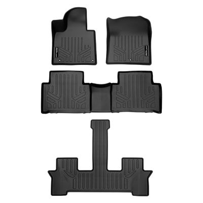 SMARTLINER 2nd Row Custom Fit Floor Liners Compatible with 2015-2024 Ford Edge, Gasoline