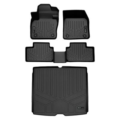 SMARTLINER 1st Row Custom Fit Floor Liners Compatible with 2024-2024 Chevrolet Traverse Limited, Gasoline