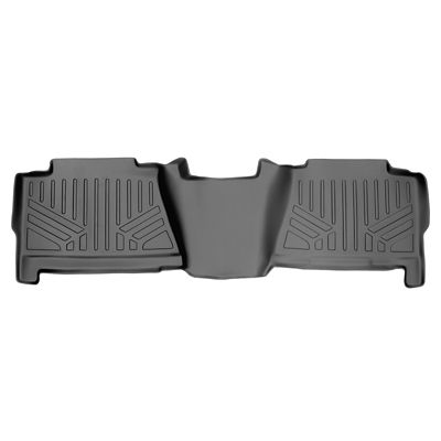 SMARTLINER 2nd Row Custom Fit Floor Liners Compatible with 2015-2019 GMC Sierra 2500 HD Crew Cab Gasoline Carpet Half Coverage