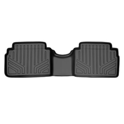 SMARTLINER 2 Rows Custom Fit Floor Liners Compatible with 2013-2018 Ram 1500 Crew Cab, Gasoline, No PTO, Not for 4x4,