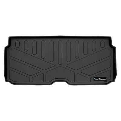 SMARTLINER 3rd Row Custom Fit Floor Liners for 2015-2020 Chevrolet Suburban 8 Passenger, Gasoline, Fits 2nd Row Bench
