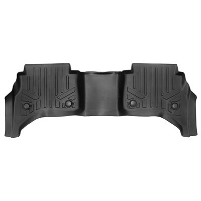 SMARTLINER 1st Row Custom Fit Floor Liners Compatible with 2015-2019 Chevrolet Silverado 2500 HD Crew Cab, Gasoline