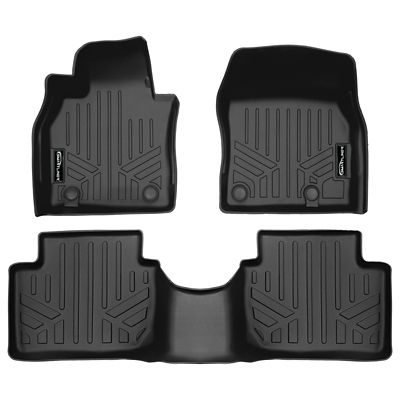 SMARTLINER 2 Rows Custom Fit Floor Liners Compatible with 2021-2021 BMW Alpina XB7 7 Passenger, Gasoline