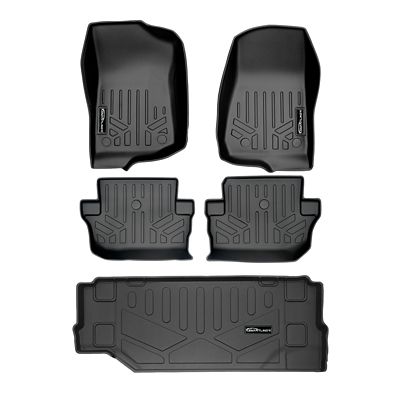 SMARTLINER 2 Rows Custom Fit Floor Liners Compatible with 2019-2025 Acura RDX, Gasoline