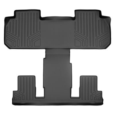 SMARTLINER 2 Row Floor Liners For 2018 - 2023 Chevrolet Traverse 7 Passenger