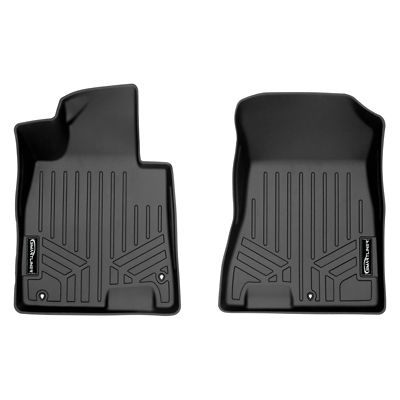 SMARTLINER 2 Rows Custom Fit Floor Liners for 2017-2020 Chrysler Pacifica, Gasoline, 7 Passenger, TrimLine for 2nd Row Buckets