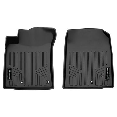 SMARTLINER 3 Rows Custom Fit Floor Liners for 2009-2010 Chevrolet Traverse 8 Passenger, Gasoline, 2nd Row Fits Bench Seats