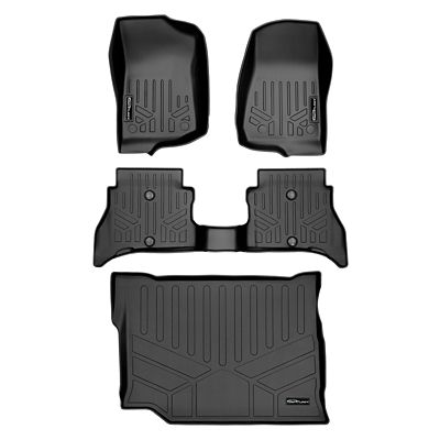 SMARTLINER 1st Row Custom Fit Floor Liners Compatible with 2025-2025 Audi Q6 e-tron / SQ6 e-tron, Electric