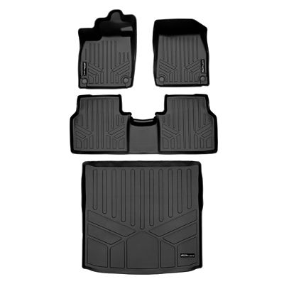 SMARTLINER 2nd Row Custom Fit Floor Liners Compatible with 2016-2019 Hyundai Sonata, Gasoline