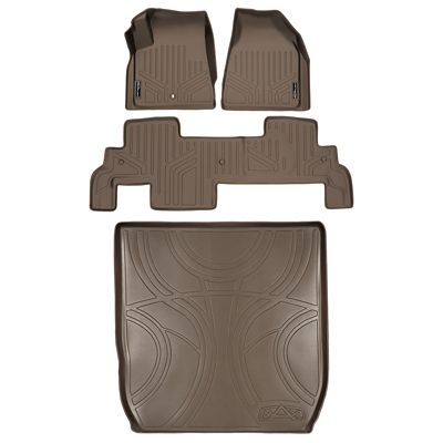 SMARTLINER Cargo Custom Fit Floor Liners Compatible with 2025-2025 Volvo EX40, Electric, Fits All Trims