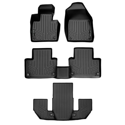 SMARTLINER 2nd Row Custom Fit Floor Liners Compatible with 2014-2015 Mercedes-Benz ML Class, Gasoline