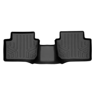 SMARTLINER 2 Rows Custom Fit Floor Liners Compatible with 2002-2008 Dodge Ram 1500 Quad Cab, Gasoline, Carpet, No PTO, No 4x4,
