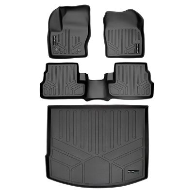 SMARTLINER 1st Row Custom Fit Floor Liners Compatible with 2022-2025 Honda Civic Si, Gasoline