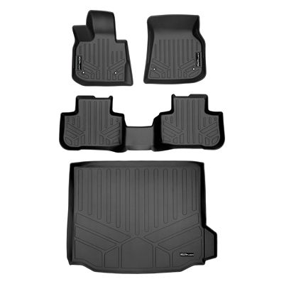 SMARTLINER 2 Rows Custom Fit Floor Liners Compatible with 2021-2025 Acura TLX, Gasoline, Fits AWDFits FWD