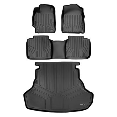 SMARTLINER 1st Row Custom Fit Floor Liners Compatible with 2020-2025 Cadillac XT6, Gasoline