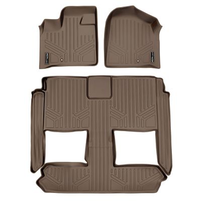SMARTLINER 1st Row Custom Fit Floor Liners Compatible with 2011-2017 BMW X3 35i, Gasoline