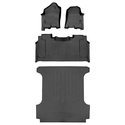 SMARTLINER 2nd Row Custom Fit Floor Liners Compatible with 2010-2020 Dodge Journey, Gasoline