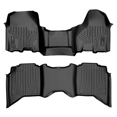 SMARTLINER 2 Row Floor Liners For 2012 - 2012 Ram 1500 Crew Cab (3)
