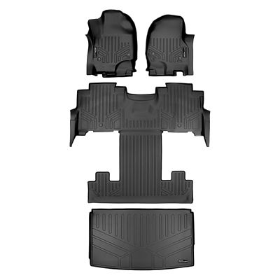 SMARTLINER 2nd Row Custom Fit Floor Liners Compatible with 2020-2022 Volkswagen Passat, Gasoline