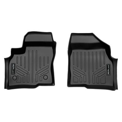 SMARTLINER 2 Rows Custom Fit Floor Liners for 2022-2025 Nissan Pathfinder Gasoline 7 and 8 Passenger 2nd Row Bench or Buckets