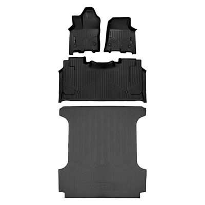 SMARTLINER 1st Row Custom Fit Floor Liners Compatible with 2020-2025 Mercedes-Benz GLE Coupe Coupe, Gasoline