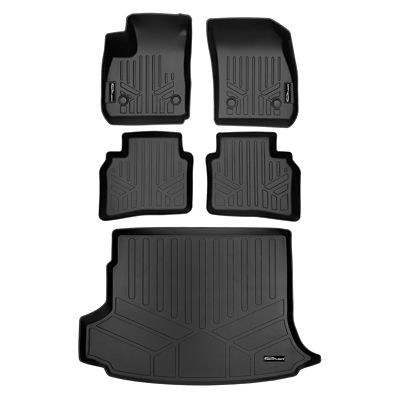 SMARTLINER 2nd Row Custom Fit Floor Liners Compatible with 2007-2011 Honda CR-V, Gasoline