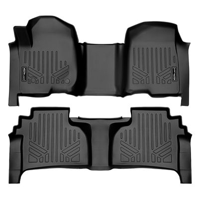 SMARTLINER 1st Row Custom Fit UTV Floor Mats for 2018-2026 Honda Pioneer 700 2 Seater and 4 Seater, Gasoline, Fits all Trims
