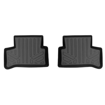SMARTLINER 2nd Row Custom Fit Floor Liners for 2025-2025 Chevrolet Silverado EV, Electric, Fits 2nd Row Multi-Flex Midgate