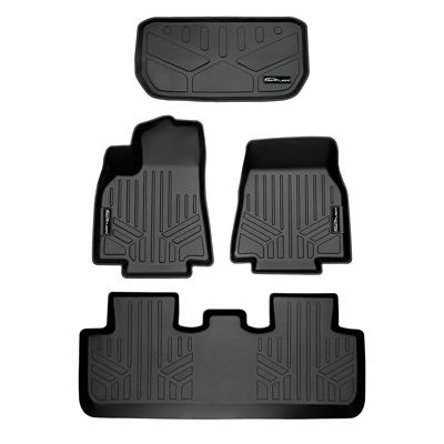SMARTLINER 1st Row Custom Fit Floor Liners Compatible with 2020-2022 Volkswagen Passat, Gasoline