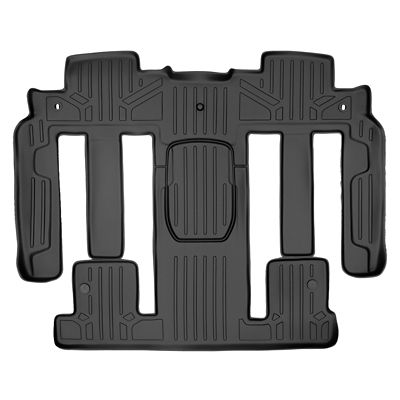 SMARTLINER 3 Rows Custom Fit Floor Liners for 2017-2020 Chrysler Pacifica, Gasoline, 7 Passenger, TrimLine for 2nd Row Buckets