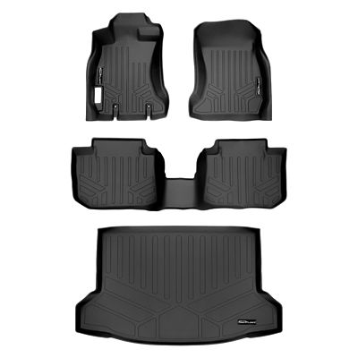SMARTLINER 2 Rows Custom Fit Floor Liners Compatible with 2023-2026 Honda HR-V, Gasoline, Fits All Trims